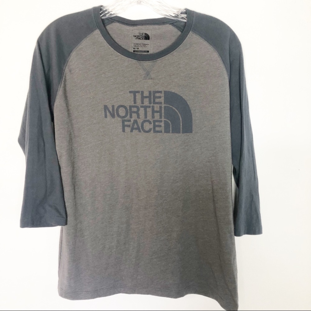 The North Face  gray shirt size medium